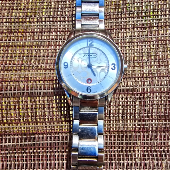 Vintage Coach Sterling Silver Watch - Picture 2 of 5